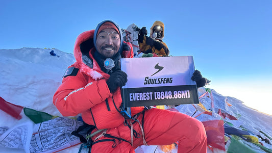🏔️ Summit Achieved: Soulsfeng & Jenjen Lama Conquer Mt. Everest
