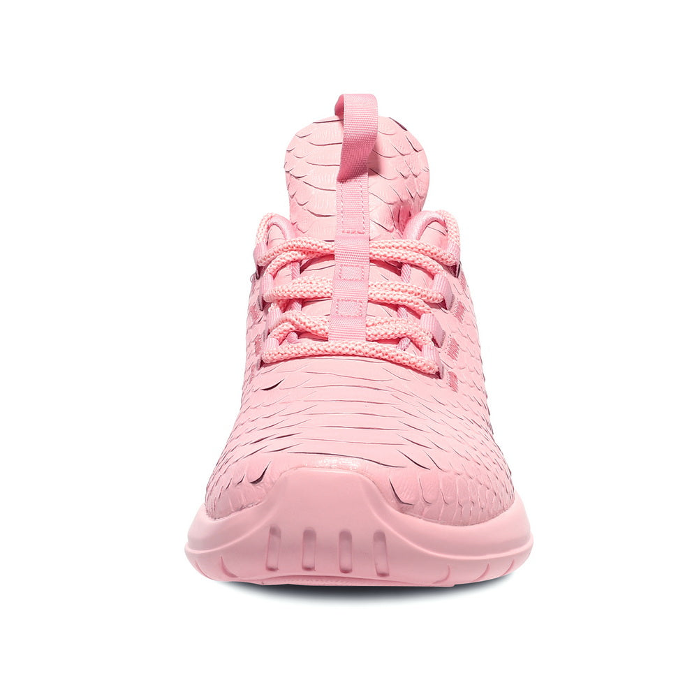 Soulsfeng DJ Colleen Shannon Snake Scale Sneaker Pink