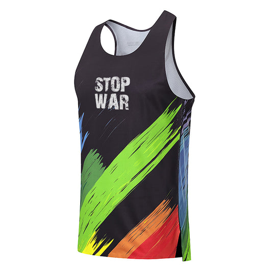 Soulsfeng StopWar Quick Dry Running Tank Tops Men