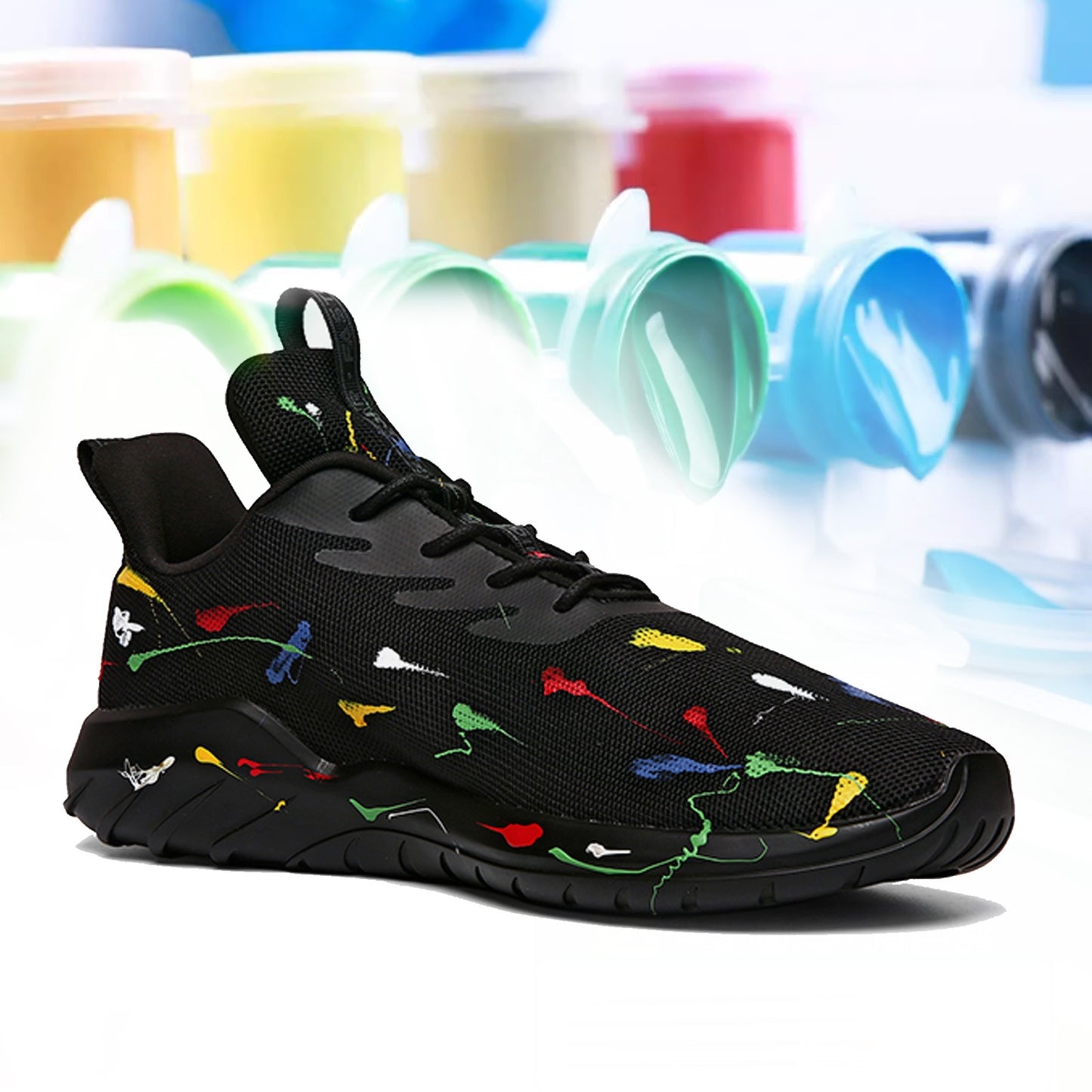 lightweight olympix spray sneaker