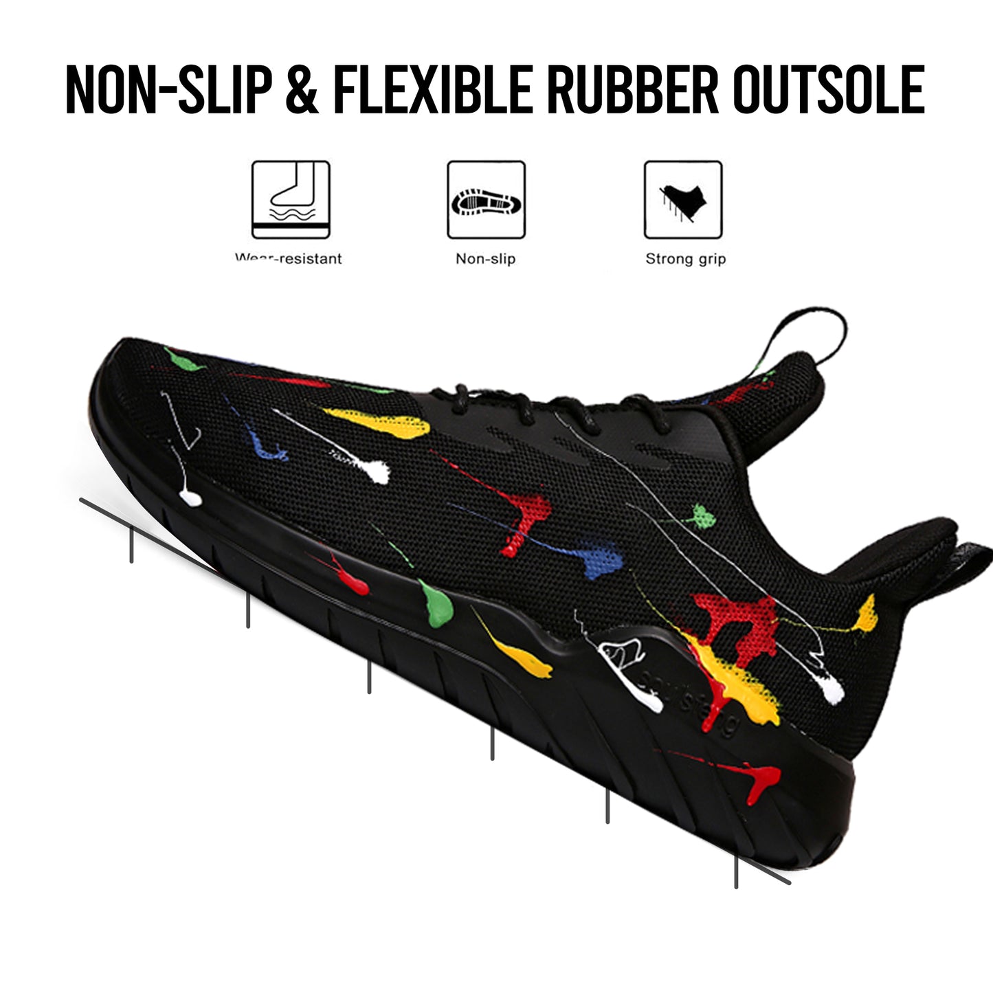 lightweight olympix spray sneaker