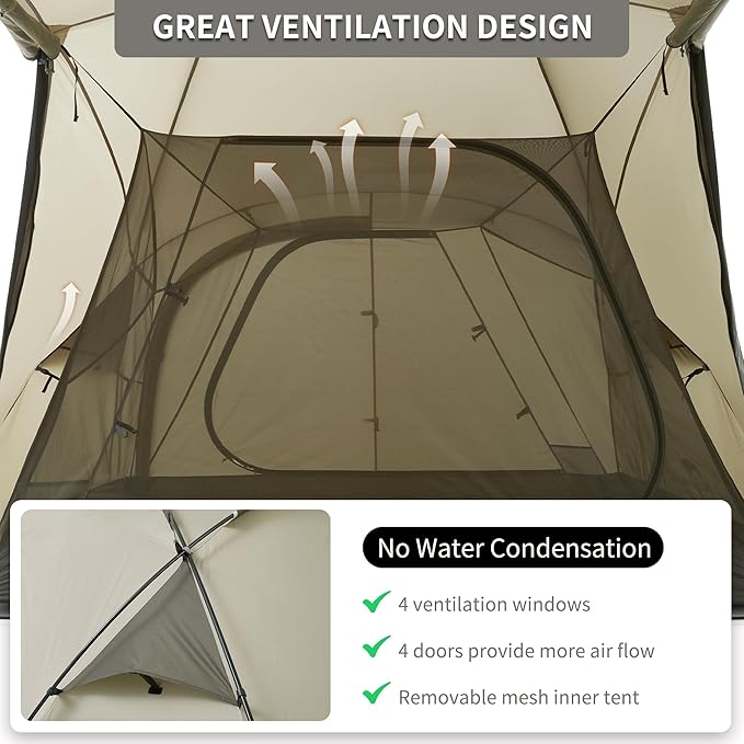 Soulsfeng SummitHaven Hot Tent with Stove Jack