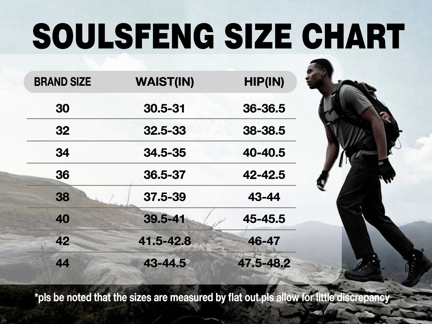 Soulsfeng SummitShield Hiking Pants For Men