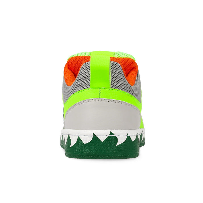 Soulsfeng X Reckone Shark Graffiti Sneaker Green