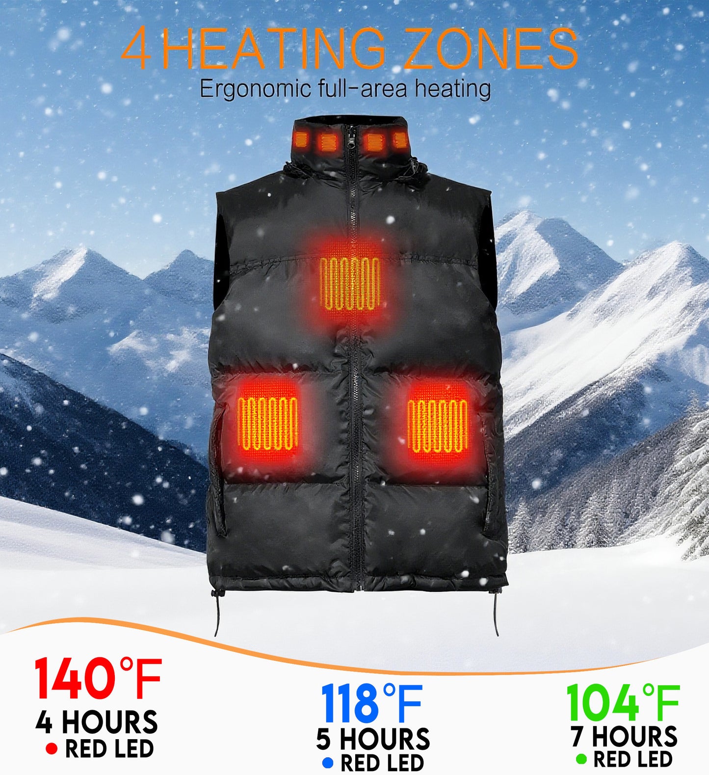 Soulsfeng Ecoheat-V Heated Vest