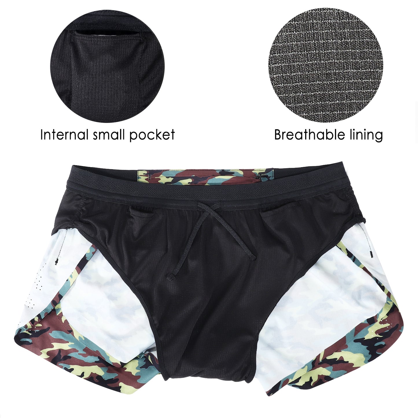 SwiftDry Pro Open Running Pants Inside Panties