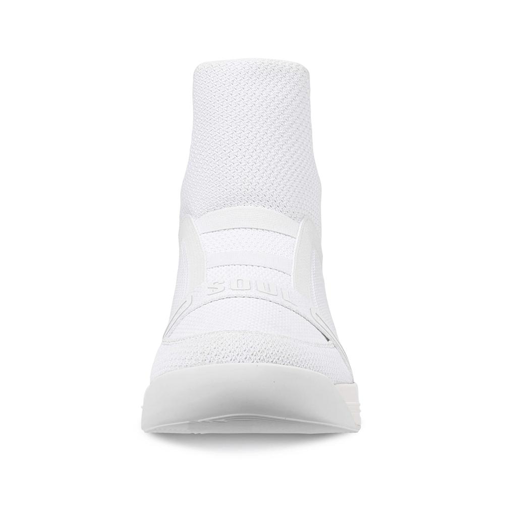 SKYTRACK Mesh Knit High Tops(White/Black/Red) Lighting Custom - Soulsfeng