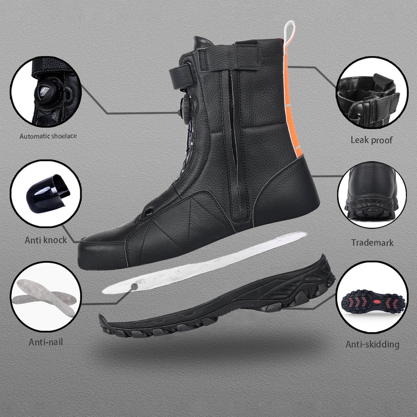 Soulsfeng Anti-hit Anti-piercing Safety Boots - Soulsfeng