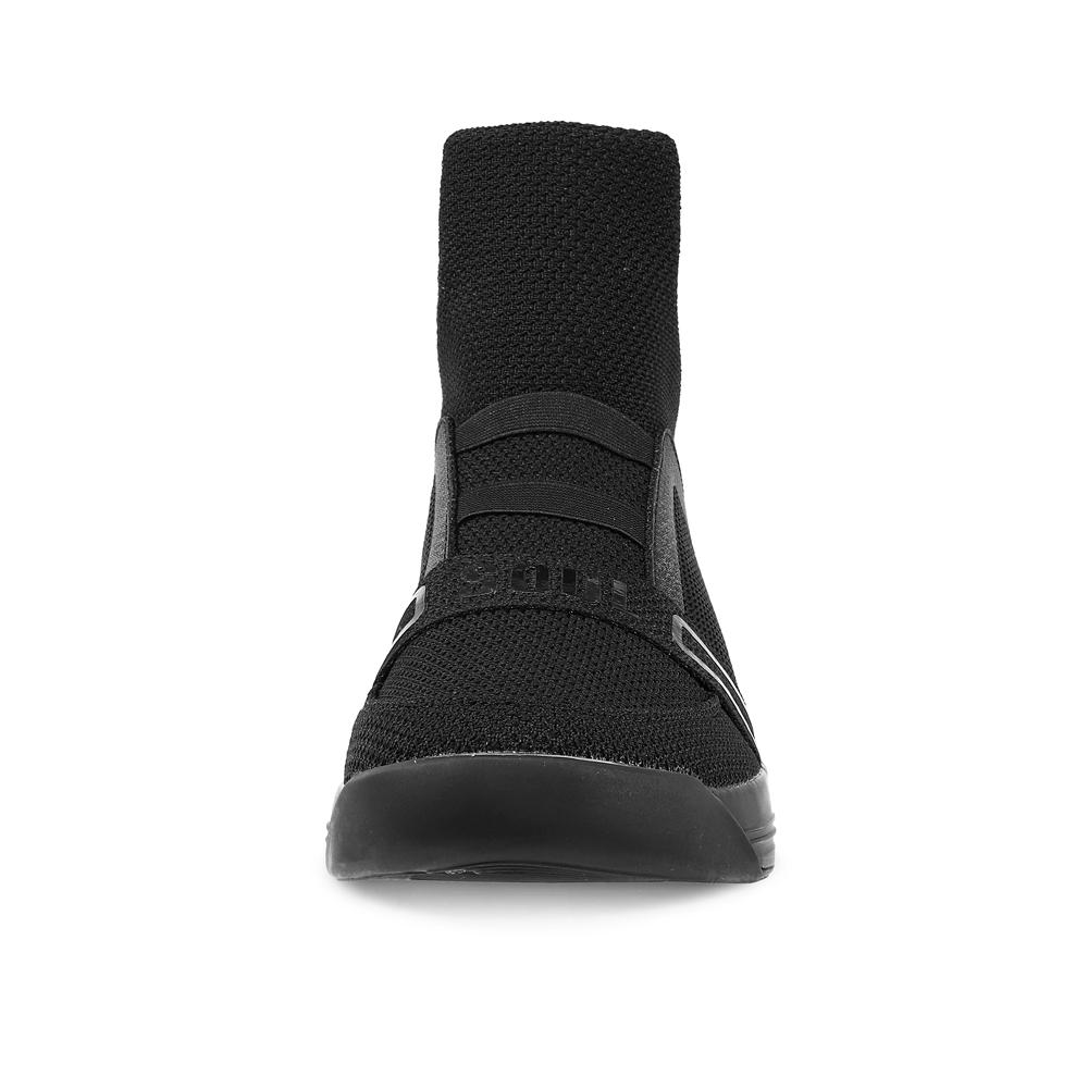 SKYTRACK Mesh Knit High Tops(White/All Black/Black White) - Soulsfeng