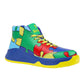 Soulsfeng Puzzle Pattern High Tops - Soulsfeng