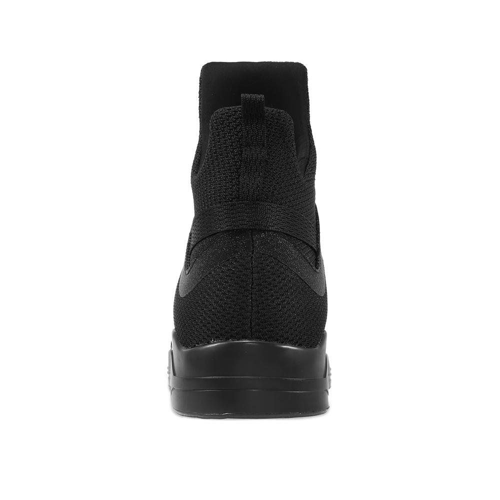 SKYTRACK Mesh Knit High Tops(White/All Black/Black White) - Soulsfeng