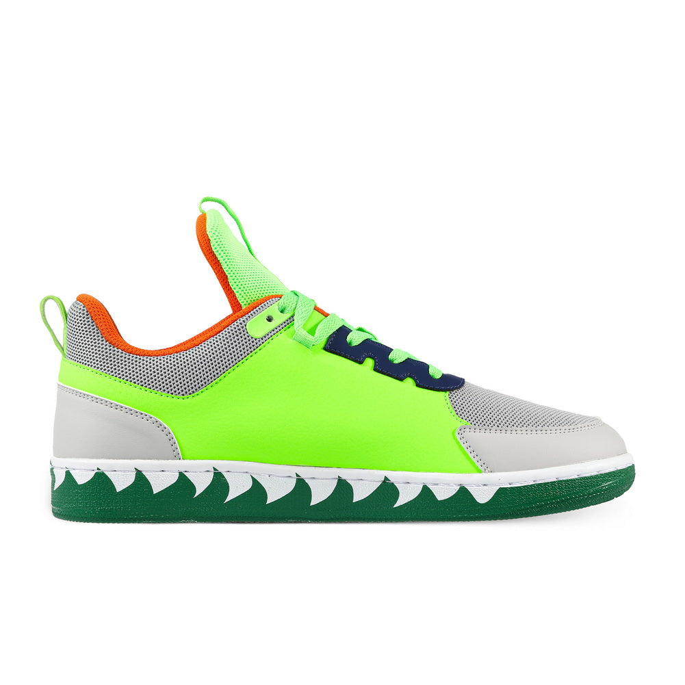 Soulsfeng X Reckone Shark Graffiti Sneaker Green Long - Soulsfeng