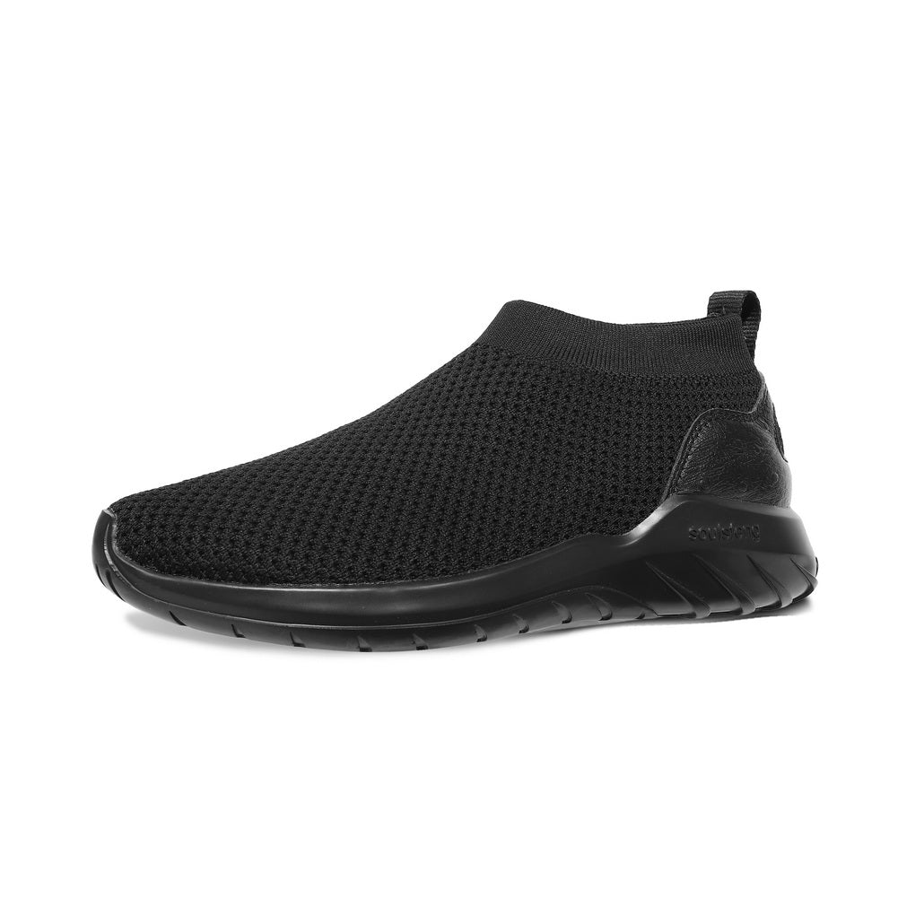 PureBlack Mesh Sneakers(Black/White)