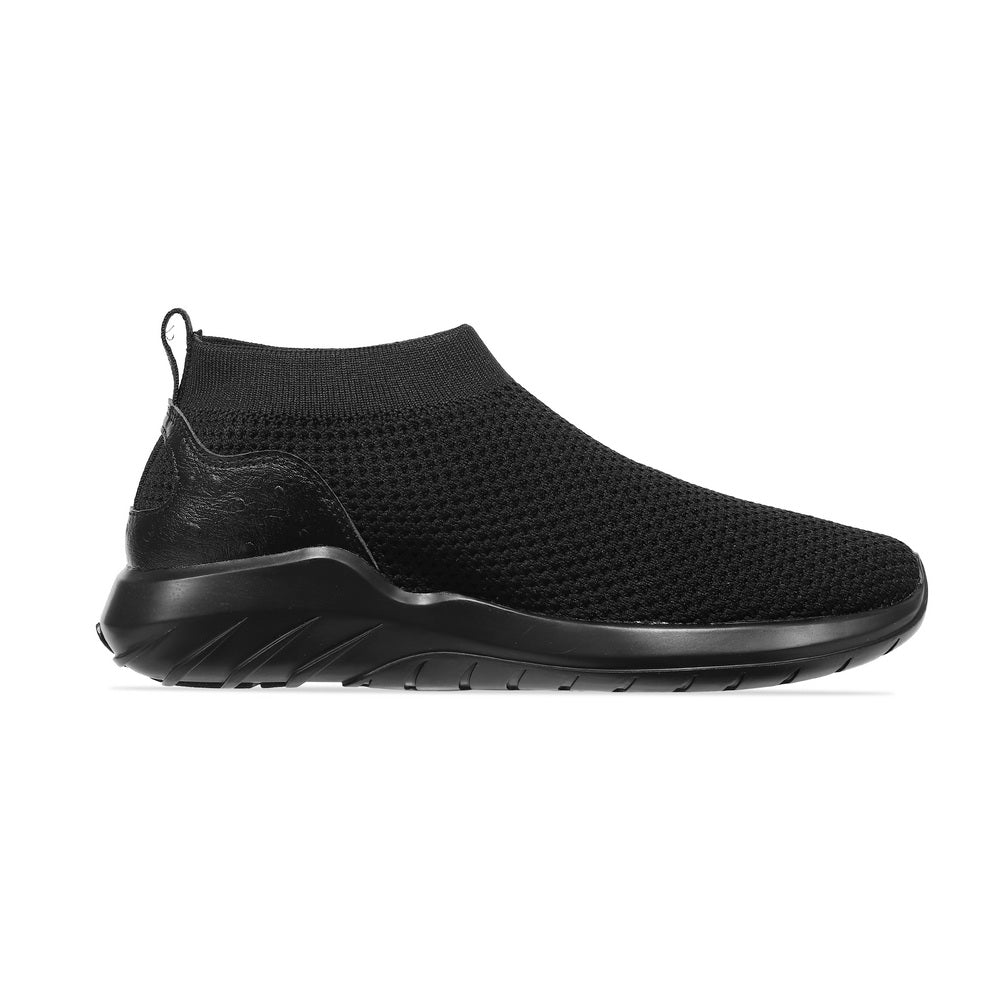 PureBlack Mesh Sneakers(Black/White)