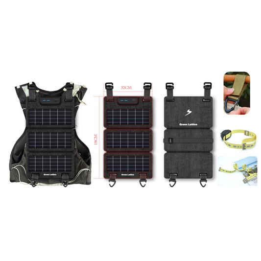 Soulsfeng X Green Lattice Trail-V1 15W Solar Panels | PRESALE