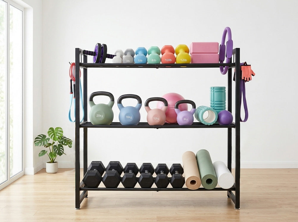 Soulsfeng Adjustable Dumbbell Rack