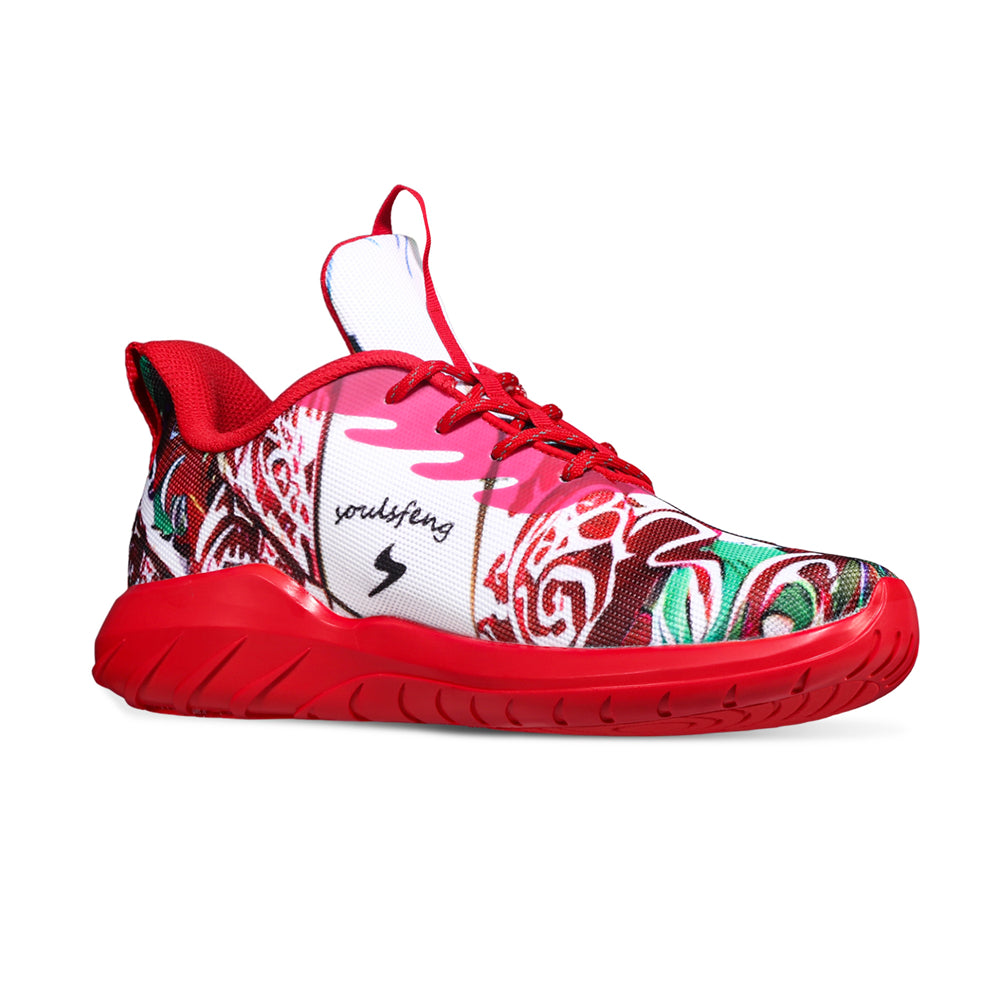 Soulsfeng Olympix Sneaker Flower Red
