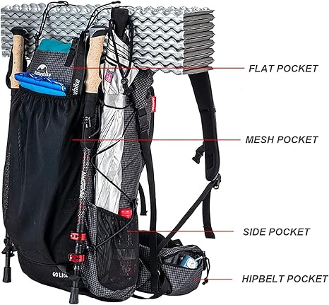 Soulsfeng SummitPro Camping Backpack