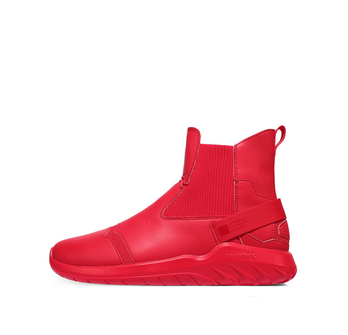 Laceless Sneaker One Step For High Tops Red