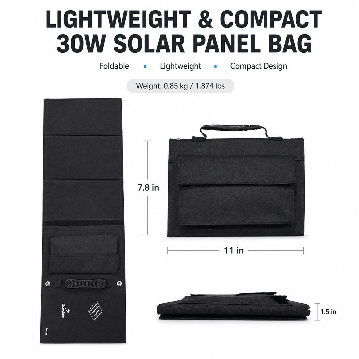 Soulsfeng X GreenLattice EcoTrail Solar Panels 30W