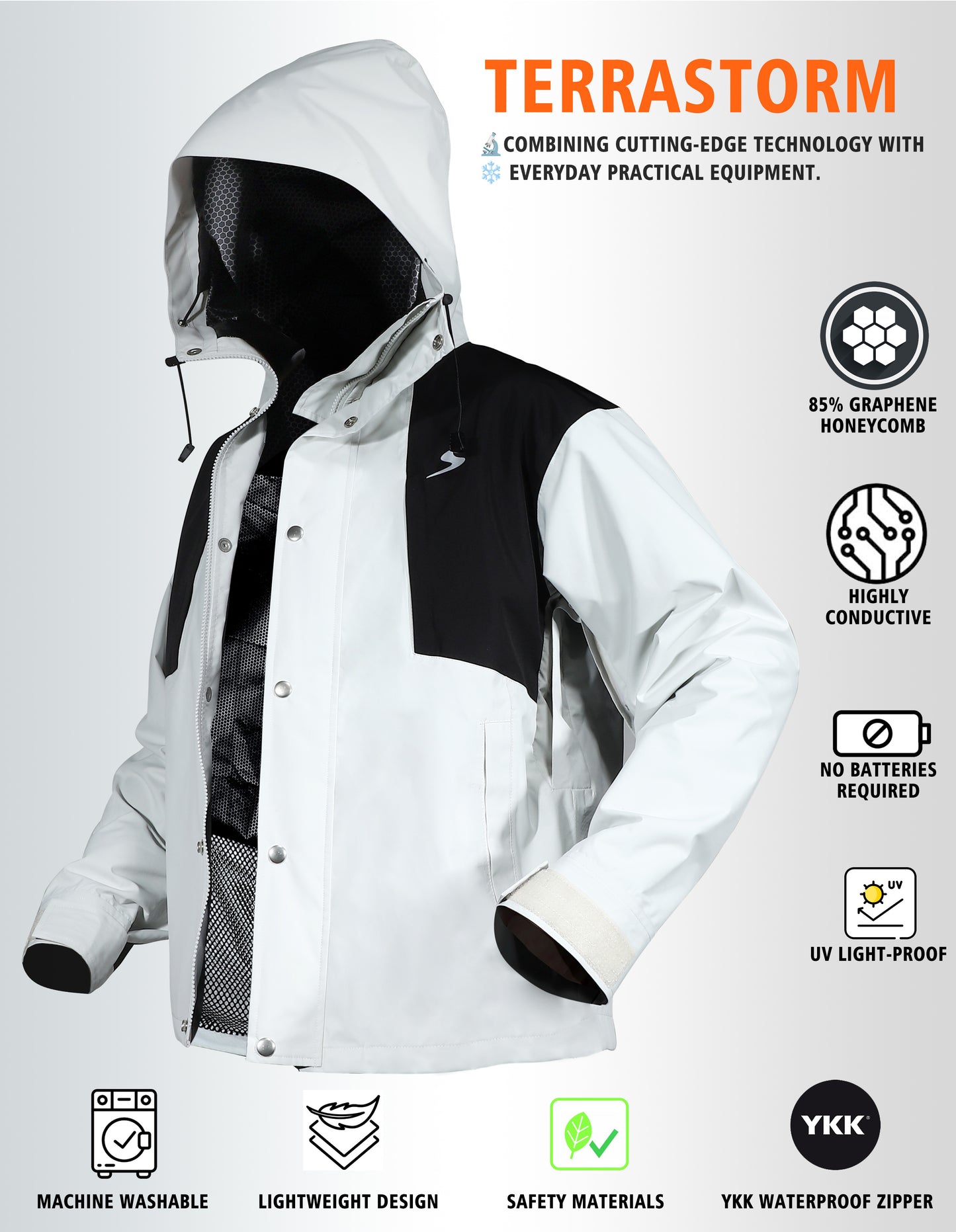 Soulsfeng Terra Storm Water-Proof Hoodie