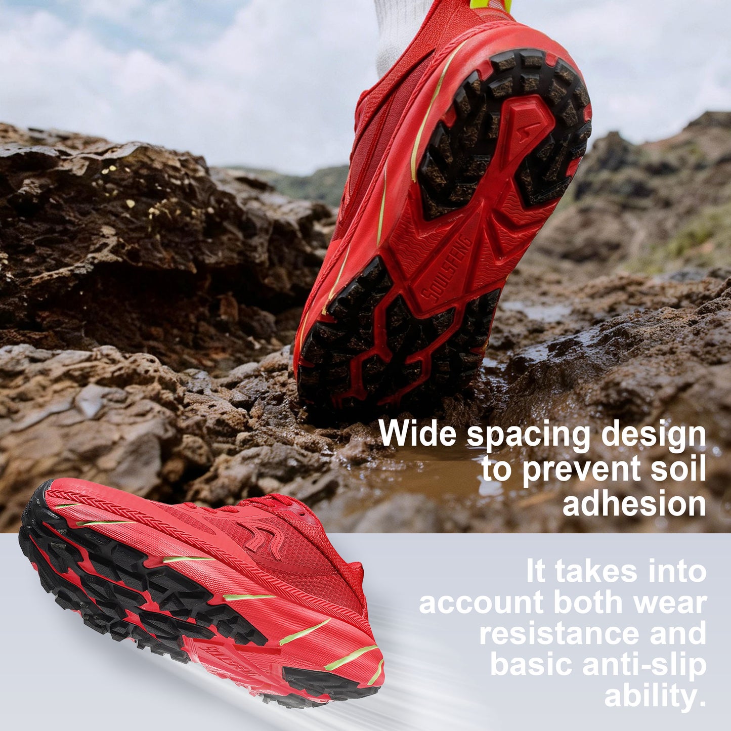 Soulsfeng Mountfinder Trail Running Shoes