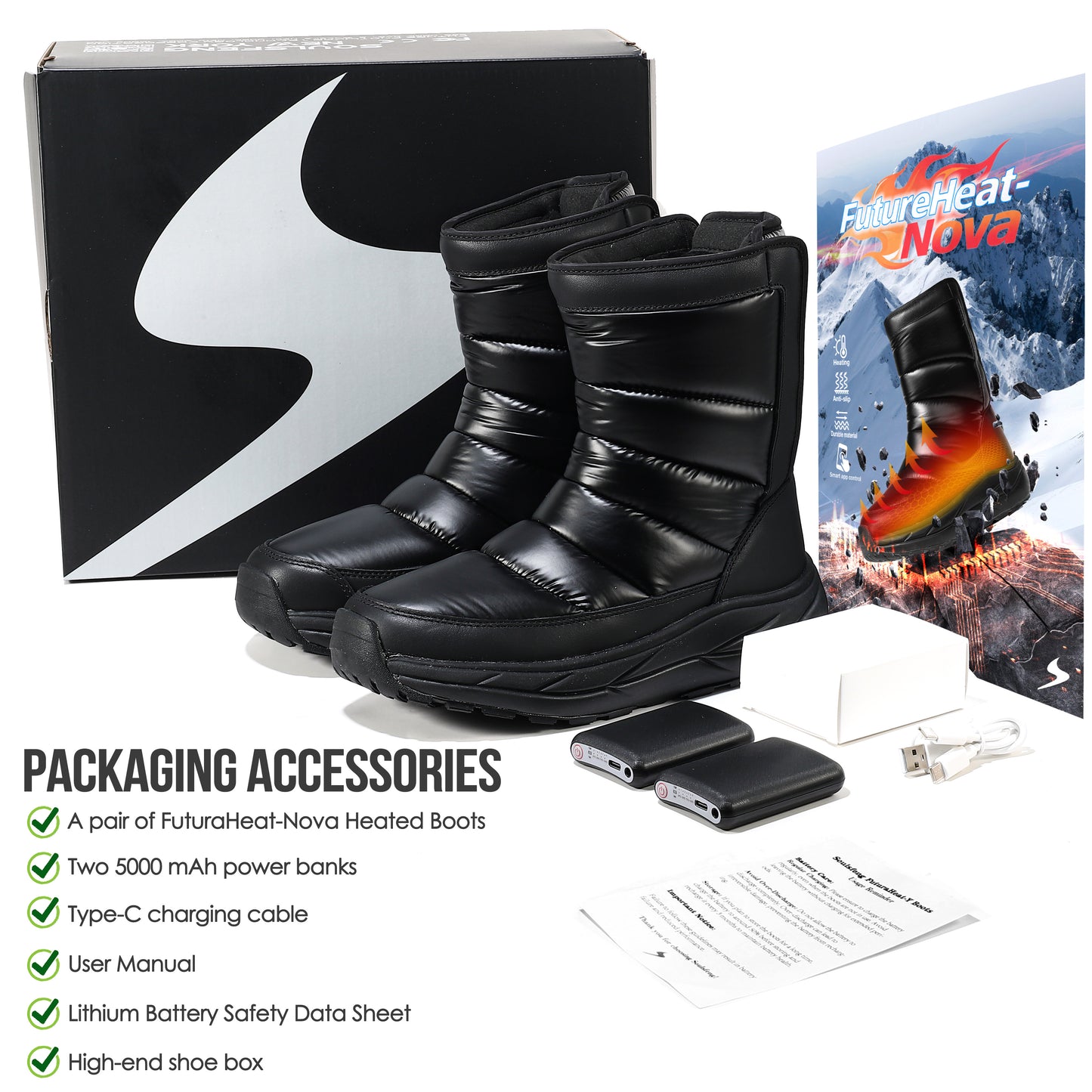 Soulsfeng FuturaHeat-Nova Heated Boots