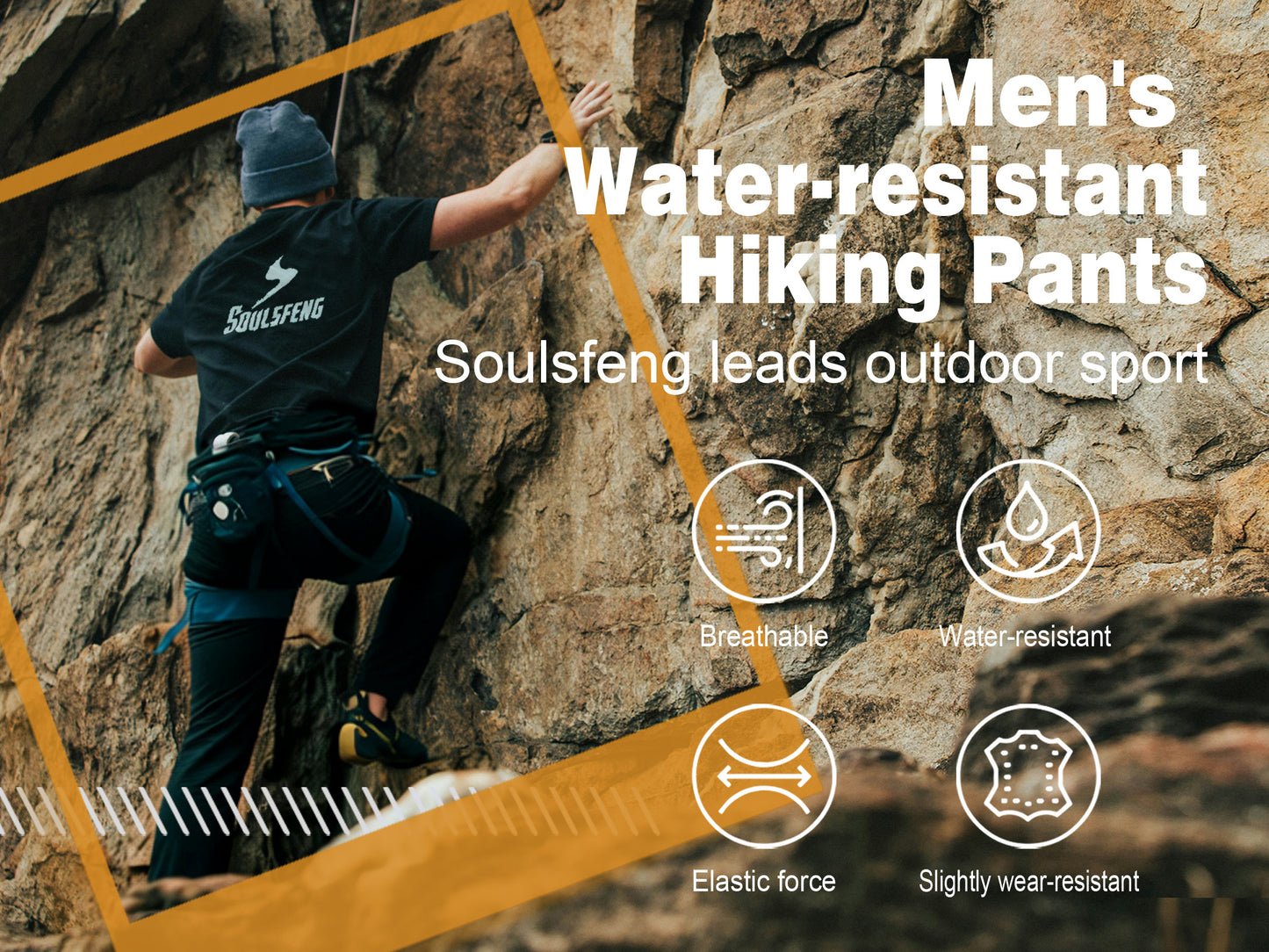 Soulsfeng SummitShield Hiking Pants For Men
