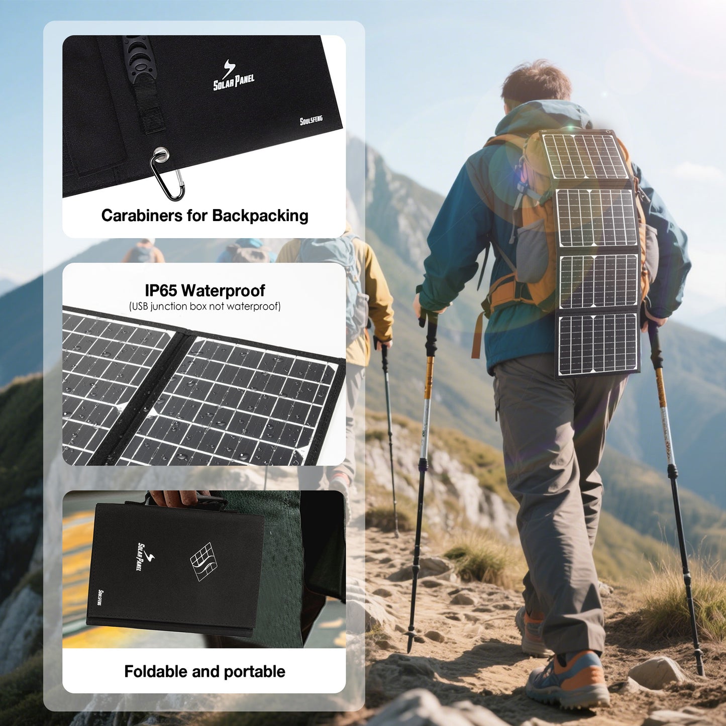 Soulsfeng X GreenLattice EcoTrail Solar Panels 30W