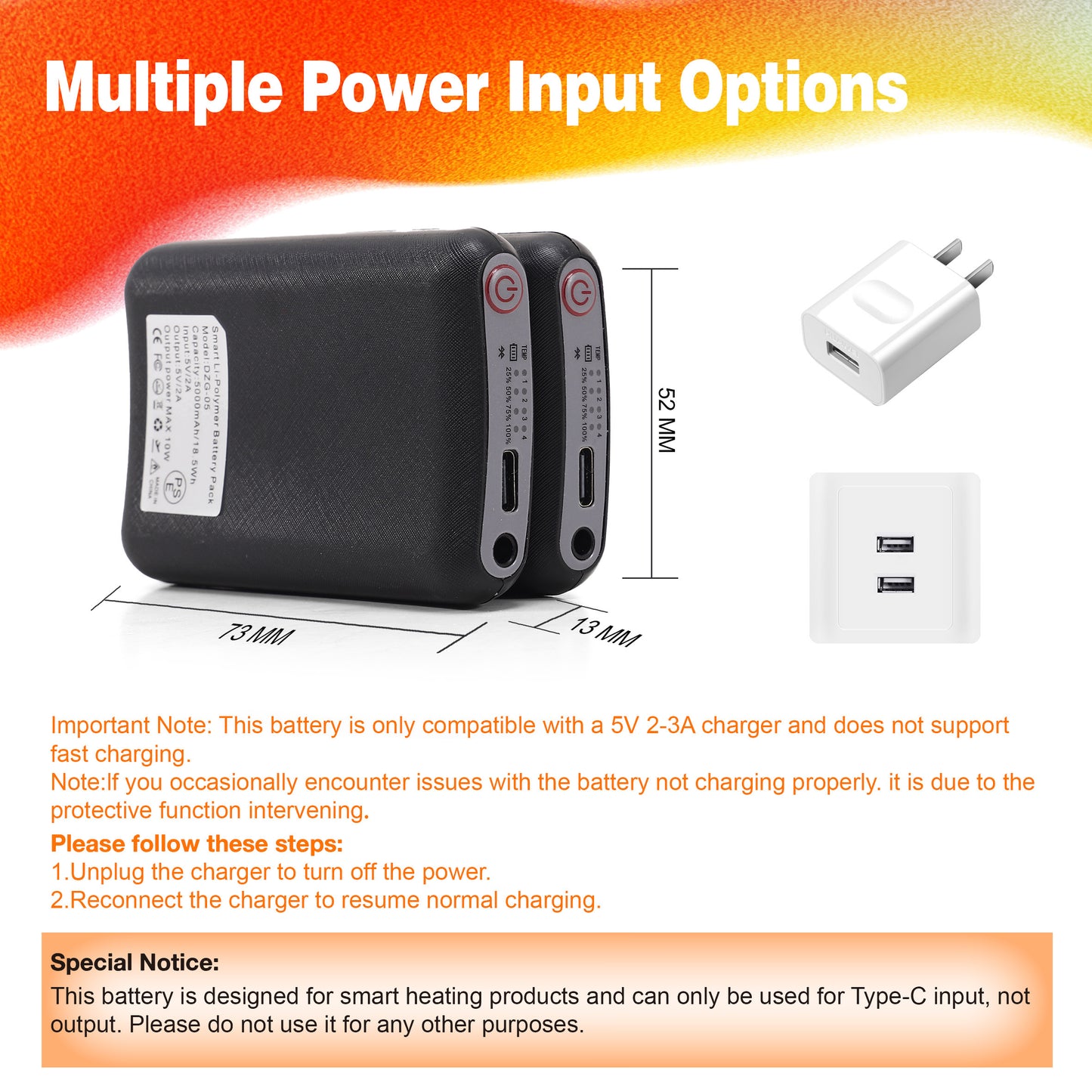 Soulsfeng 5000mAh Power Bank