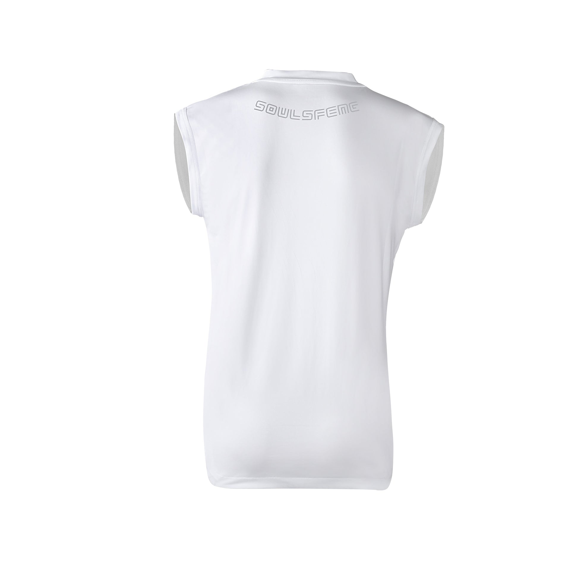 Sport Sleeveless Shirt Women(White/Black/Grey) - Soulsfeng