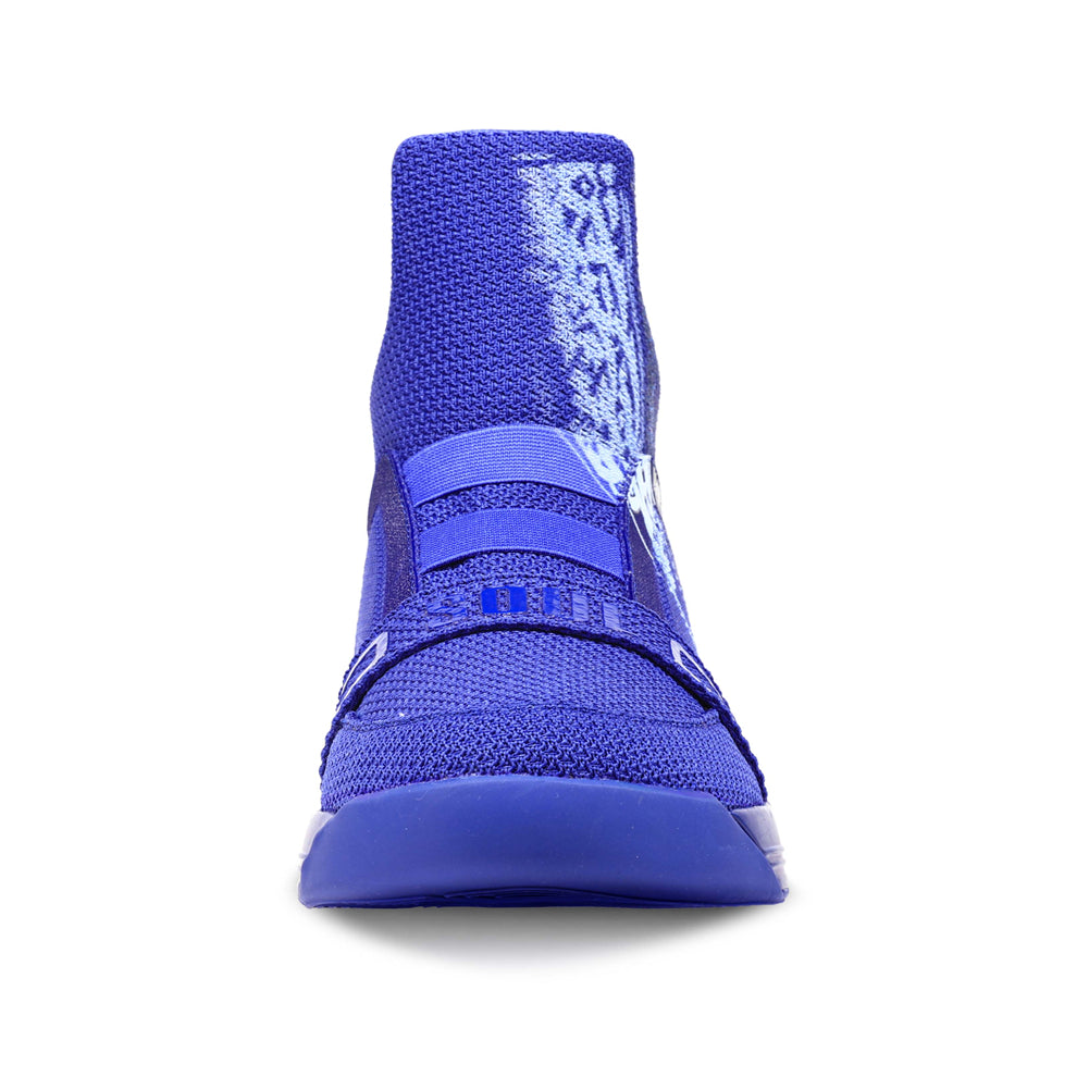 SKYTRACK X Rebosober Blue Graffiti Lighting Sneaker