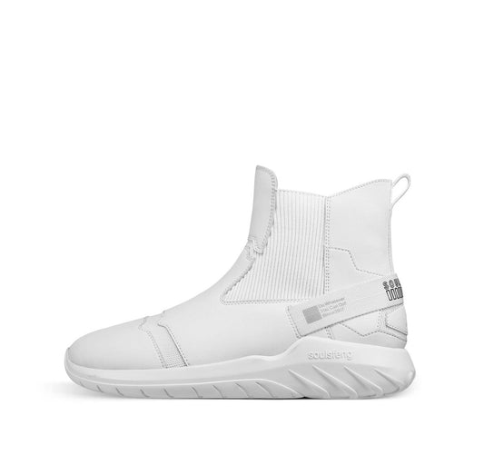 One Step For Man Laceless Sneaker Pure White