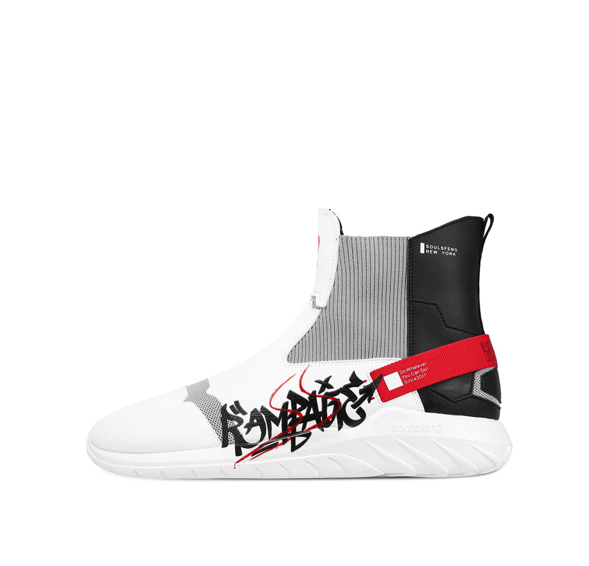 Soulsfeng X Rampage Rated R  R.1’s One Step For Man Sneaker - Soulsfeng